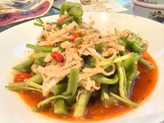 红油贡菜肚丝-钱锋炭缸烧烤(南湖大路总店)