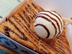香草冰淇淋厚吐司-阿信厚吐司(曾厝垵店)