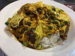 叉烧葱花滑蛋饭-深仔记正宗云吞面(尖沙咀店)