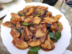 地三鲜-天添纸包鸡家常菜