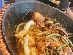 -华盛园卷子王农家菜水库鱼