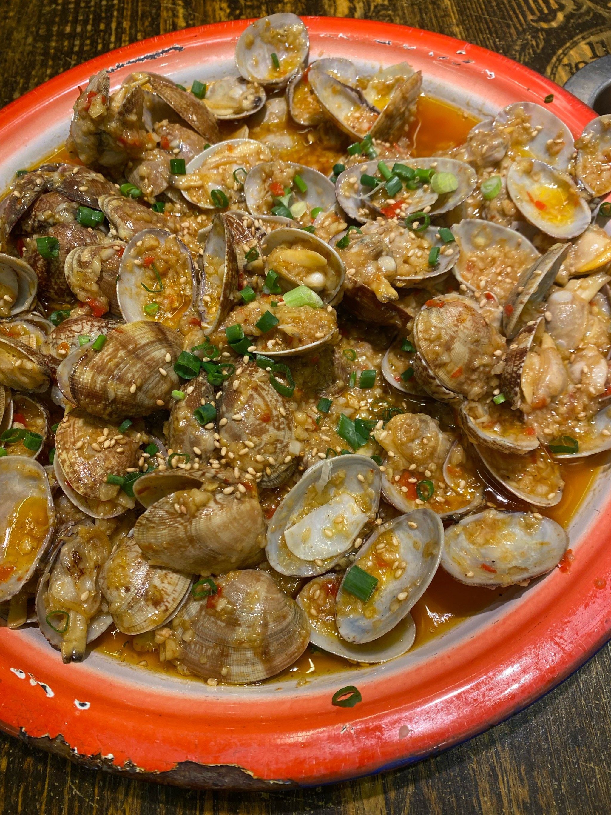 没有沙的花甲我好爱 生蚝也好大肉