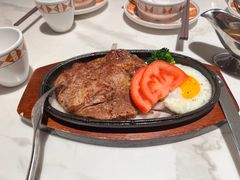 沙朗牛排谷饲牛排-食膳星港记·手工现做港式茶餐厅(吉联店)