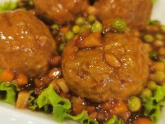 红烧狮子头-功德林素菜饭庄(前门店)