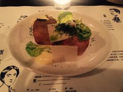 烤吐司夹伊比利芝士与火腿配松露-Ocean's Table 欧舍
