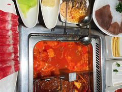 番茄麻辣鸳鸯锅-海底捞火锅(万象城店)