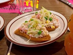 蟹肉玉米粒tapas-ZAFFERANO西班牙海鲜饭(上海首店)
