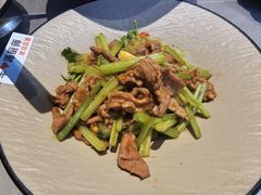 爆炒黄牛肉-佬太公海鸭·海鲜大排档(上海总店)