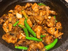 酱爆石锅蛙-绿茶餐厅(松江万达店)
