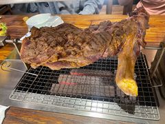 烤羊腿-柿子树炭烤羊腿(金台路店)