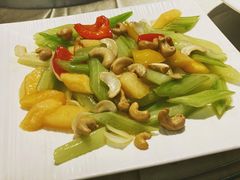 蜜瓜西芹百合腰果-富力万达嘉华酒店品珍中餐厅