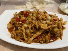 鱼香肉丝-洪霞餐馆