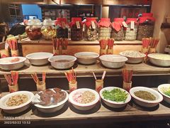 自助调料区-田小狗的饭店(才子佳郡店)