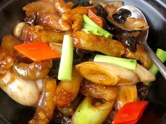 京葱蹄筋海参煲-庄隐阁(悠方广场店)