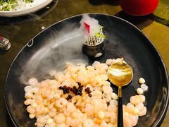 老上海鸡头米河虾仁-上海人家花樣年华(中山公园店)