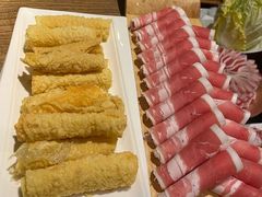 炸腐皮-京涮铜锅涮肉(华贸店)