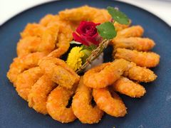 金沙蛋黄元宝虾-御膳·现代粤菜·高空城景宴会厅·谢师宴(罗湖万象城店)