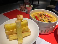 黄金咖喱大虾-馋遇江南·精致湖景雅宴(东方之门店)