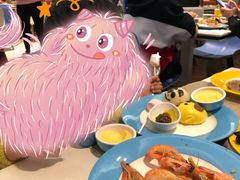 焦糖炖蛋-帝企鹅自助餐厅•儿童岛•真企鹅(长隆企鹅酒店)