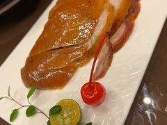 现烤北京片皮鸭-富力万达嘉华酒店-品珍中餐厅(水果湖店)