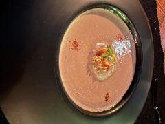 卡布奇诺蘑菇汤配牛肝菌-AZUL by FUEL蓝色·法式酒馆(琶醍店)