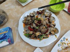 爆炒花蛤螺-小海豚•老字号海鲜餐厅(天涯店)