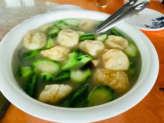 丝瓜鱼腐-隔田烧鸡
