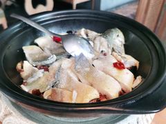 生焗大黄鱼-马仕玖煲·融合菜·酥不腻烤鸭(人大店)