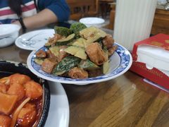 黄瓜拌油条-董立兵烤鸭店(山大路店)