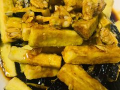 蛤蜊肉拌茄子-华春餐馆(鱼山路店)
