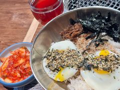 -明洞阿姨·韩式酱蟹烤肉·创意料理(三元桥店)