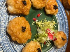 咸蛋黄墨鱼饼拼咸蛋黄焗贝贝瓜-桃桃厨房(公明店)