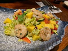 烤虾芒果沙拉-澳骄 Aussie Kitchen·手工披萨·西餐(国大店)