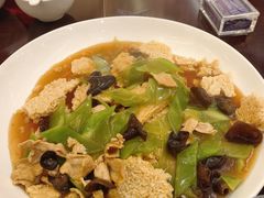 锅巴嫩肉片-红珠山宾馆