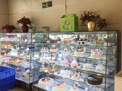 面包甜点陈列柜-甜星Star面包生日蛋糕(北坦店)