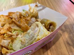 金枪鱼鸭蛋黄烤冷面-四环冷面王