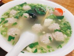 生汆丸子汤-子午路张记肉夹馍(兵马俑店)