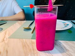 彩虹奶昔四部曲-蜜桃花开·中西融合菜E&W(南长街店)