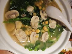 豌豆尖豆汤-永乐饭店