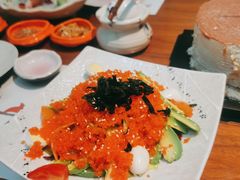 牛油果蟹子沙拉-熹炭精致日料(金融街购物中心店)