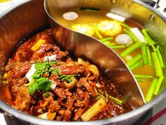 鲜牛杂鸳鸯锅-今日炊牛·潮汕牛肉火锅(华采天地店)