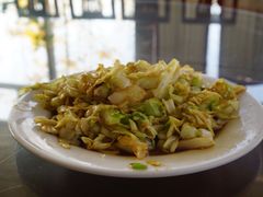 呛炒圆白菜-望湖烤鱼