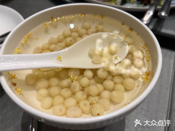 江南雅厨(李公堤店)桂花鸡头米图片