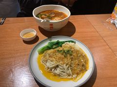 招牌蟹黄金拌面-姚面记·海派家常菜(恒基名人购物中心店)