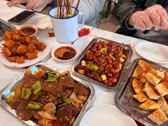 炒卷煎-路书奇炝锅绿豆面(万客隆店)