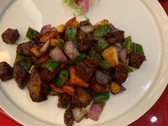 黑椒牛肉粒-南京富力万达嘉华酒店·游宴一品淮扬中餐厅