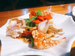 炒螃蟹-蓝湾碧波·老字号·疍家非遗海上餐厅