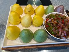 小炒肉配野菜窝-马大胡子清真西北菜