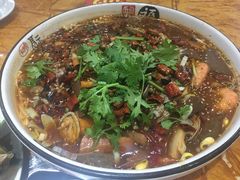 海鲜毛血旺-87号烧烤海鲜·大排档(金沙滩店)