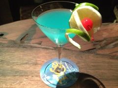 鸡尾酒—蓝色夏威夷-老木头音乐空间(月河街店)